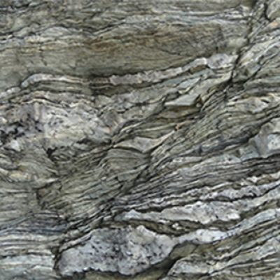 Bandes de cisaillement dans les quartzites de Sambagawa (Japon)